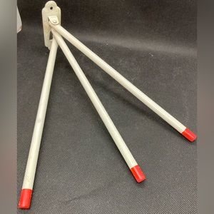 Vintage dish towel drying rack.